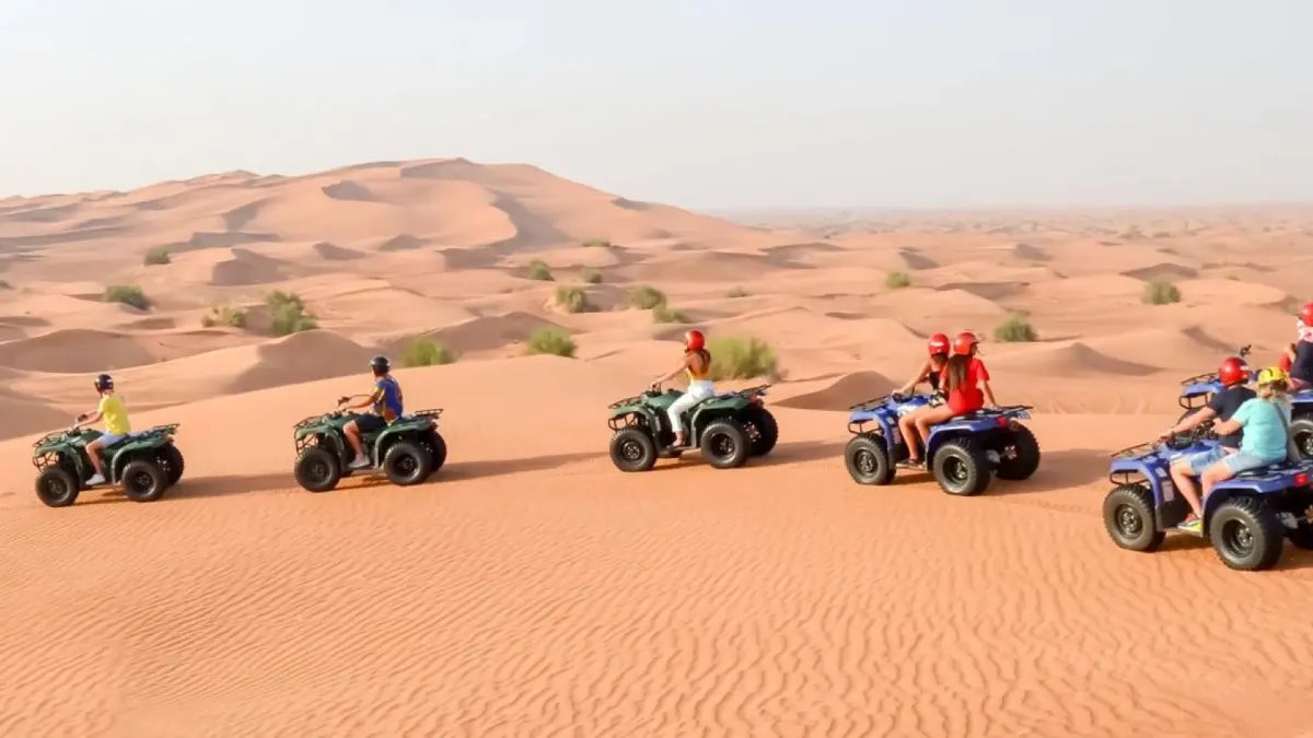 Dubai Morning Desert Safari With Quad Bike