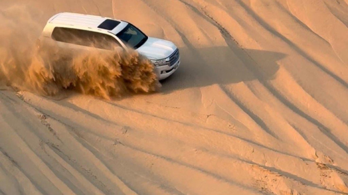 Kids-Friendly Morning Desert Safari Abu Dhabi – Family Desert Tour