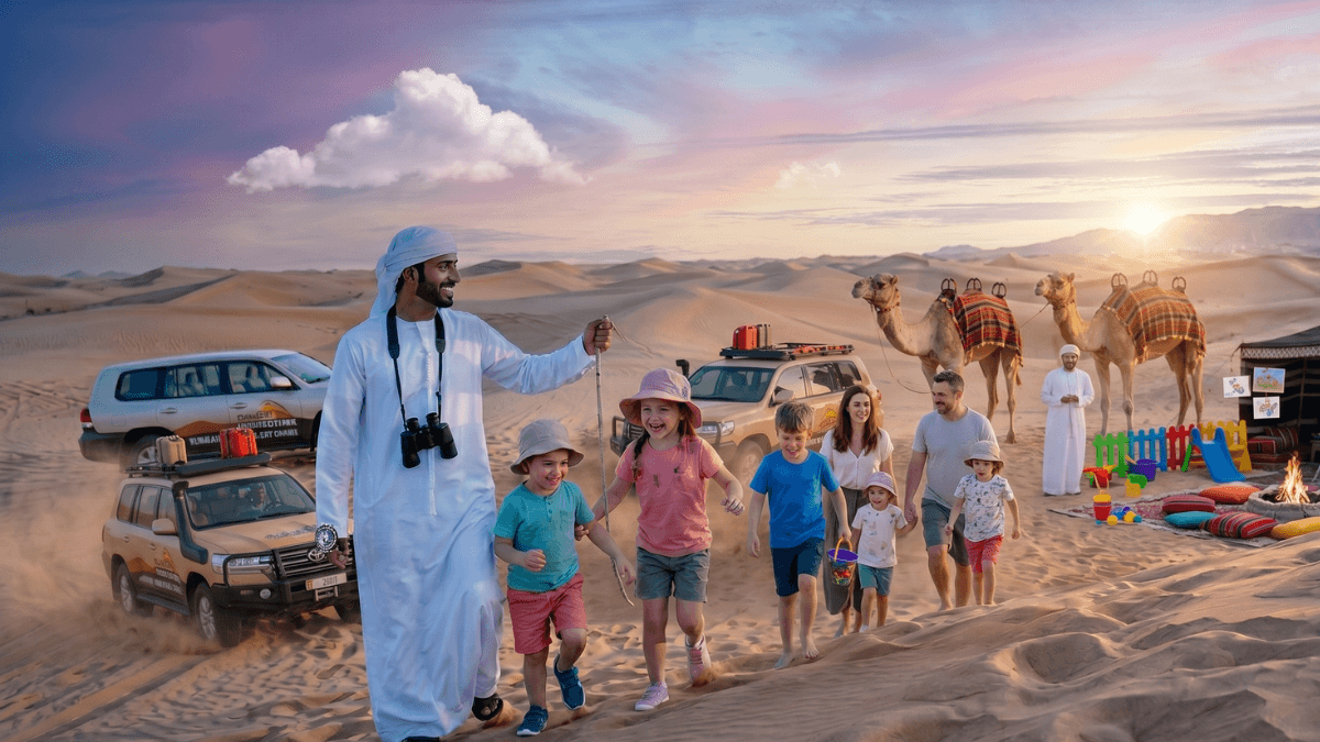 Abu Dhabi Kids Friendly Evening Desert Safari